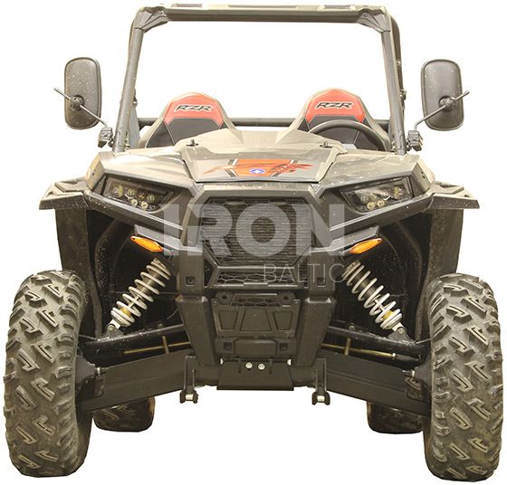 Skid plate full set (plastic): Polaris RZR 900 S / RZR 1000 S