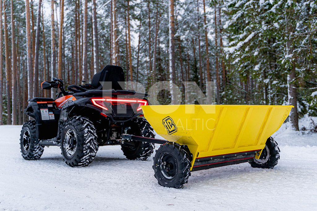 Sand & gravel spreader / gritter: IB G2 PRO 500