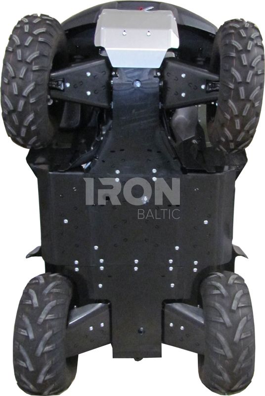 Skid plate full set (plastic): Suzuki KingQuad 500/750 Axi (EPS)