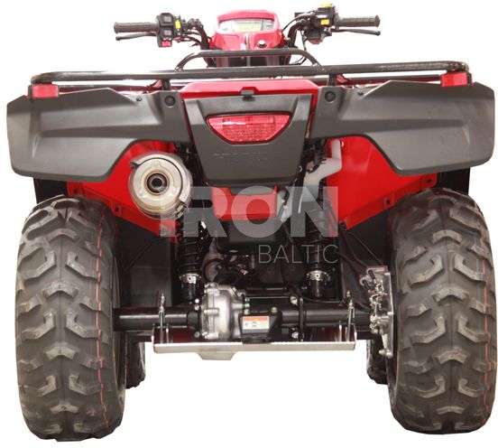 Skid plate full set (aluminium): Honda TRX 500 FA / FE (-2011)
