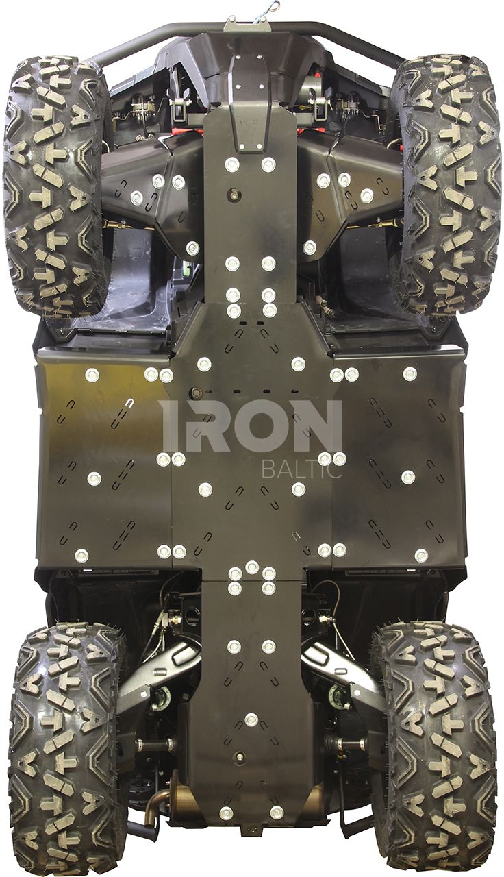 Skid plate full set (plastic): AODES Pathcross 650 L / 850 L / 1000 L