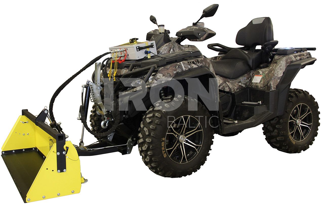 Hydraulic dump kit: 2-in-1 Modular Plow Bucket
