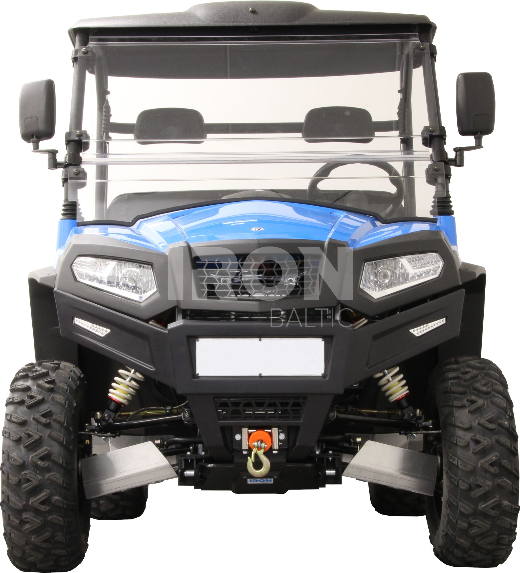 Front-mount adapter: Trapper 550 UTV: HISUN 550 UTV