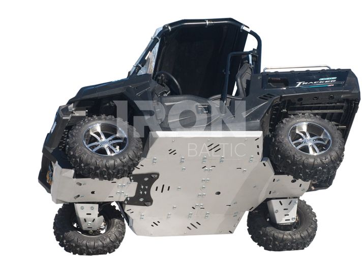 Skid plate full set (aluminium): UFORCE 550 / 800: ( Tracker )