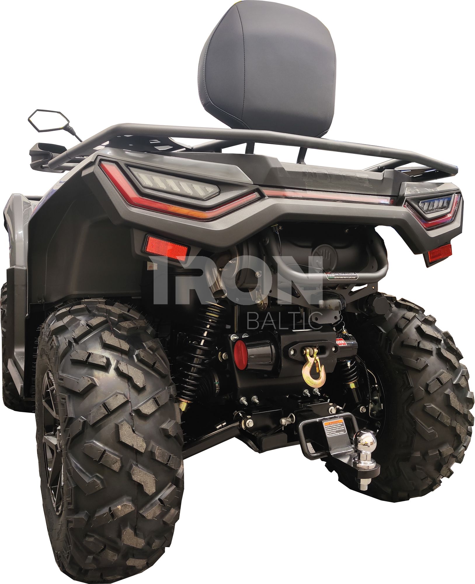 Rear winch mounting kit: AODES Pathcross 525L (2025+)