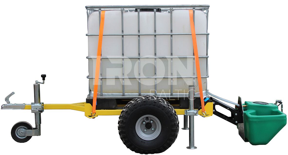 Drinking watering trough 55L: for IB trailers 91.1000 / 86.5000