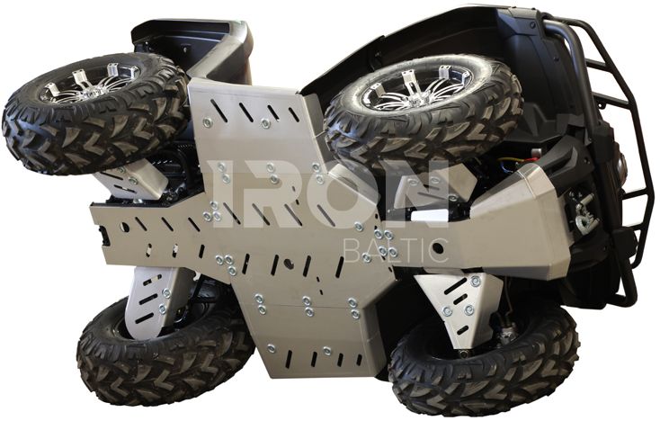 Skid plate full set (aluminium): CFMOTO CFORCE 450-S / 520-S: CFORCE 400 / 500S in USA