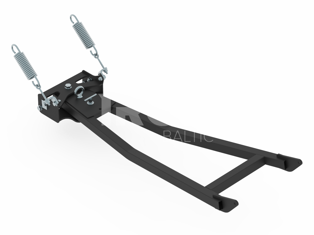Mid-mount push tubes