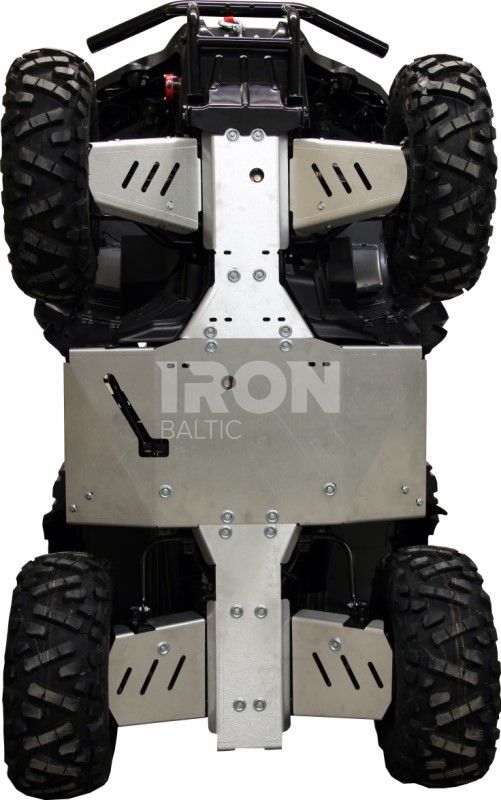 Skid plate full set (aluminium): TGB 600 Blade