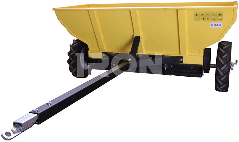 Towing eye: 360 degree turning: pin type hitch