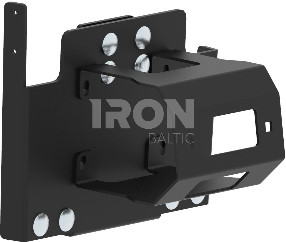 Rear winch mounting kit: Segway Snarler AT6