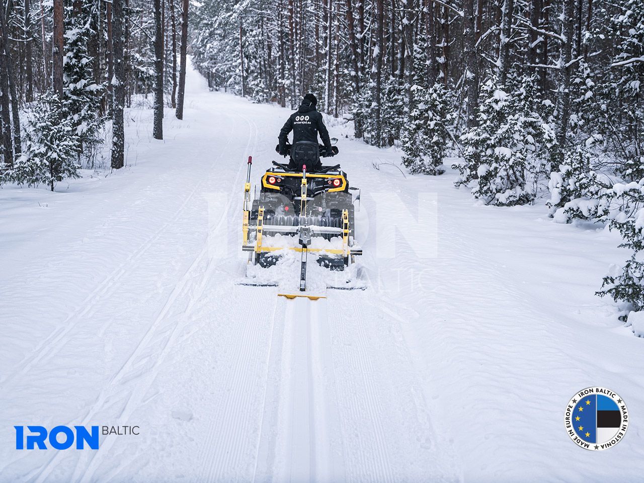 Snow roller / Ski track groomer 1,45m