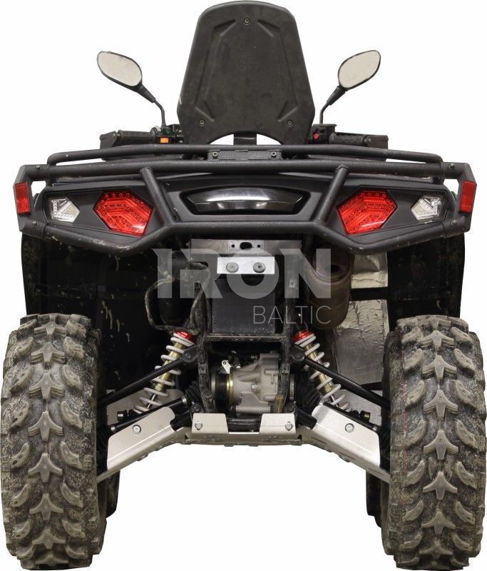 Skid plate full set (aluminium): Trapper 550/750: Hisun Tactic 550/750 2-Up