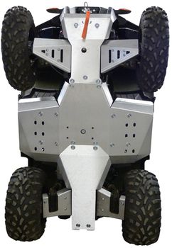Skid plate full set (aluminium): Polaris Sportsman Touring: 570 X2