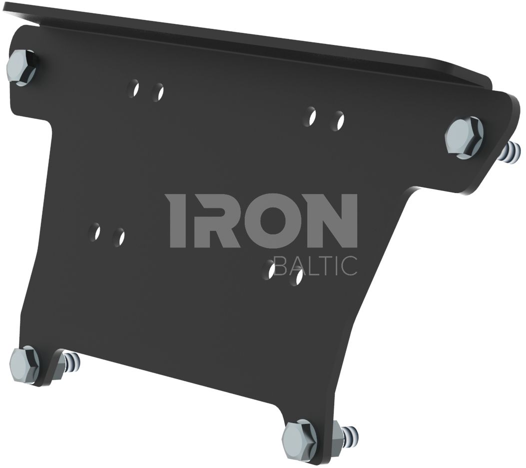 Front winch mounting kit: Polaris Ranger 900 XP: Polaris Ranger 1000 Diesel: Polaris Ranger 1000 XP