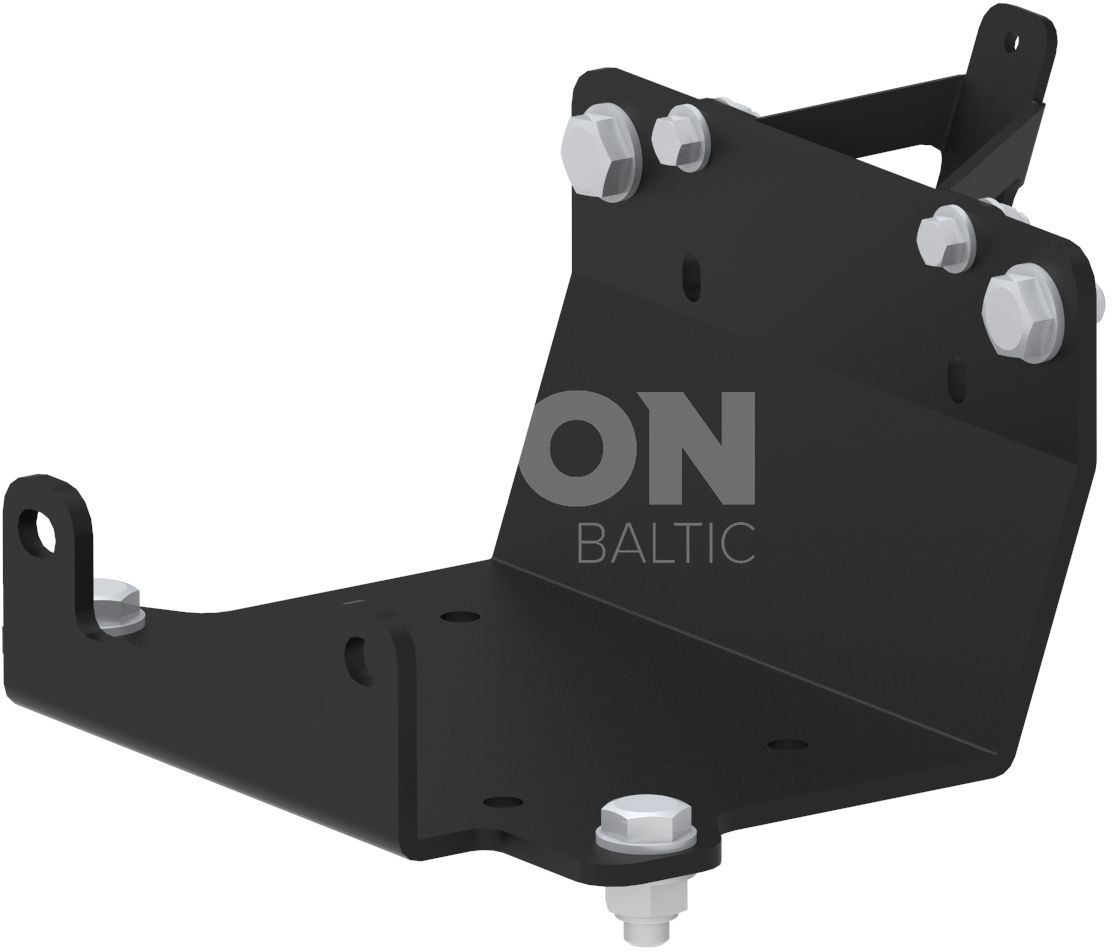 Front winch mounting kit: Yamaha Grizzly 700 (2016+): Yamaha Kodiak 700