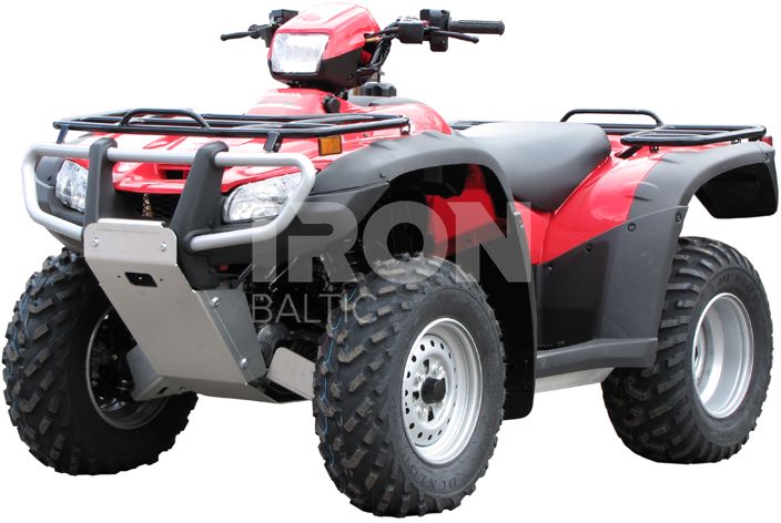 Skid plate full set (aluminium): Honda TRX 500 FA / FE (-2011)