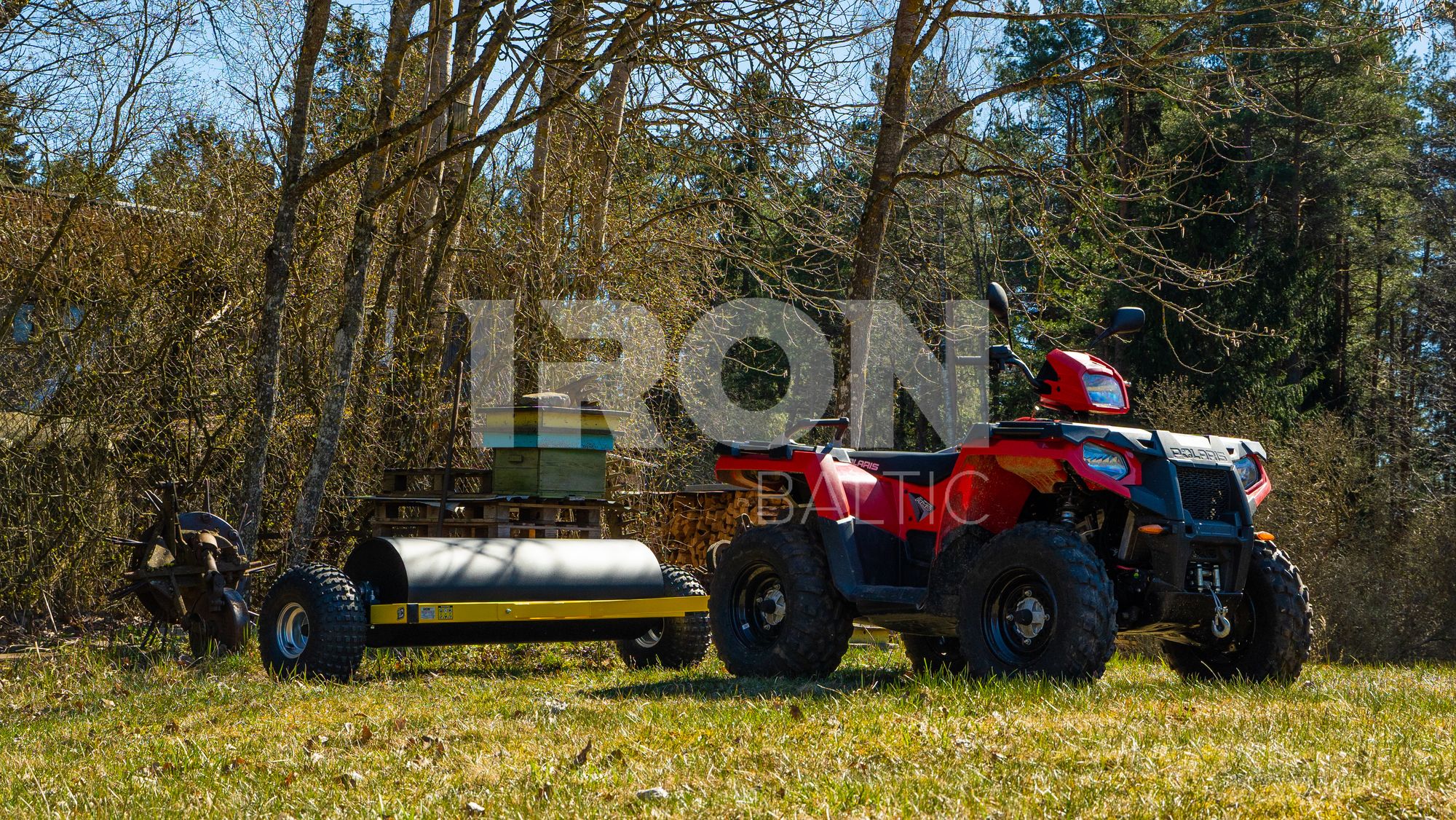 Support wheels: ( Land Roller )