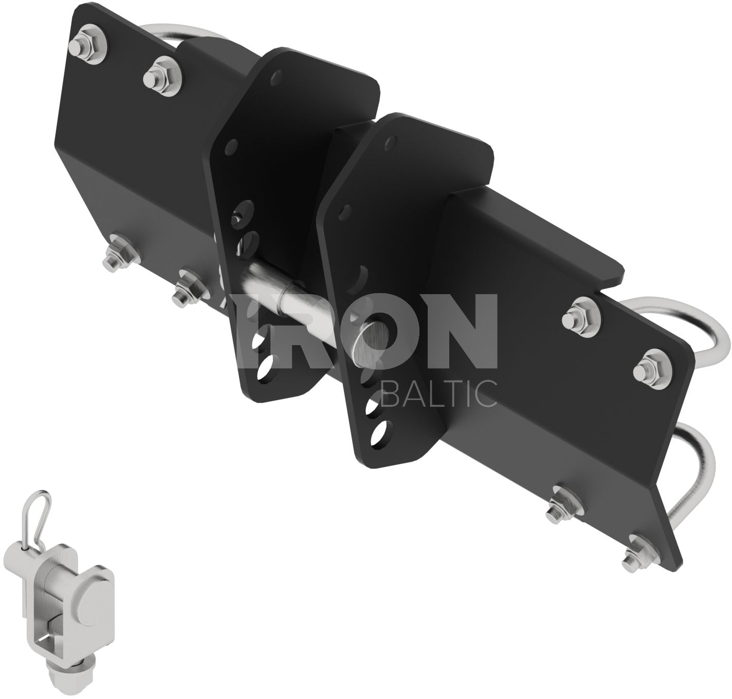 Plow lift adapter: CanAm Maverick Trail (2018+)