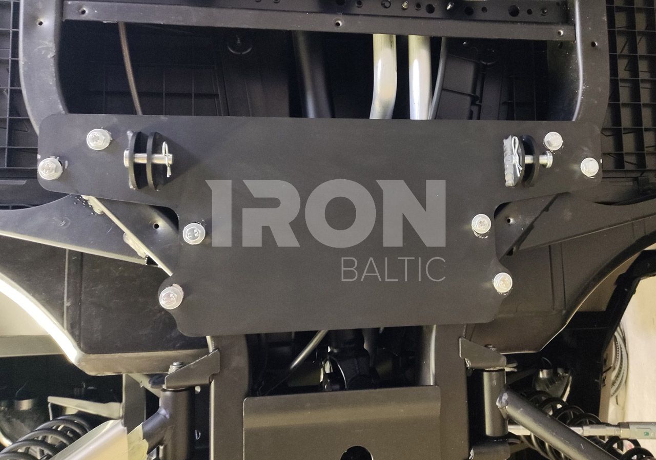 Mid-mount adapter: Polaris Ranger 570 SP (2022+): Polaris Ranger 570 Nordic Pro (2022+)