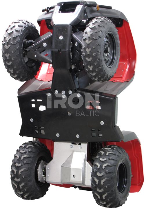 Skid plate full set (plastic): Honda TRX 500 / 520 (2014+): Fourtrax Foreman 500 / 520