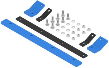 Side blade rubber blade set