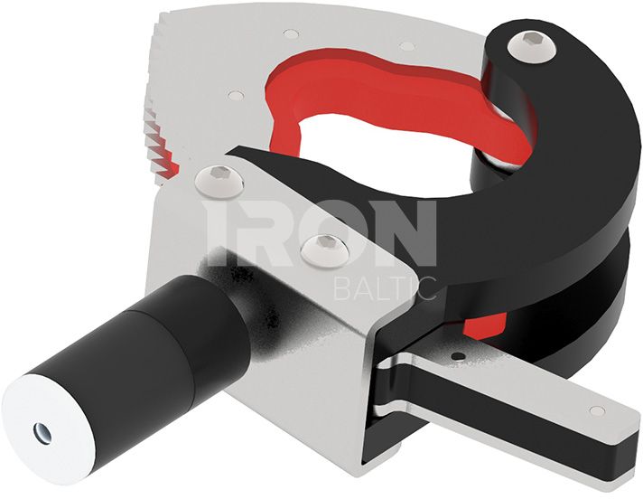 Quick release clamp: (tie down anchor)