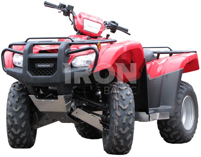 Skid plate full set (aluminium): Honda TRX 500 FE: (2012-2013)