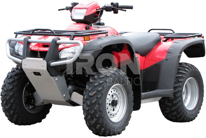 Skid plate full set (aluminium): Honda TRX 500 FA / FE (-2011)