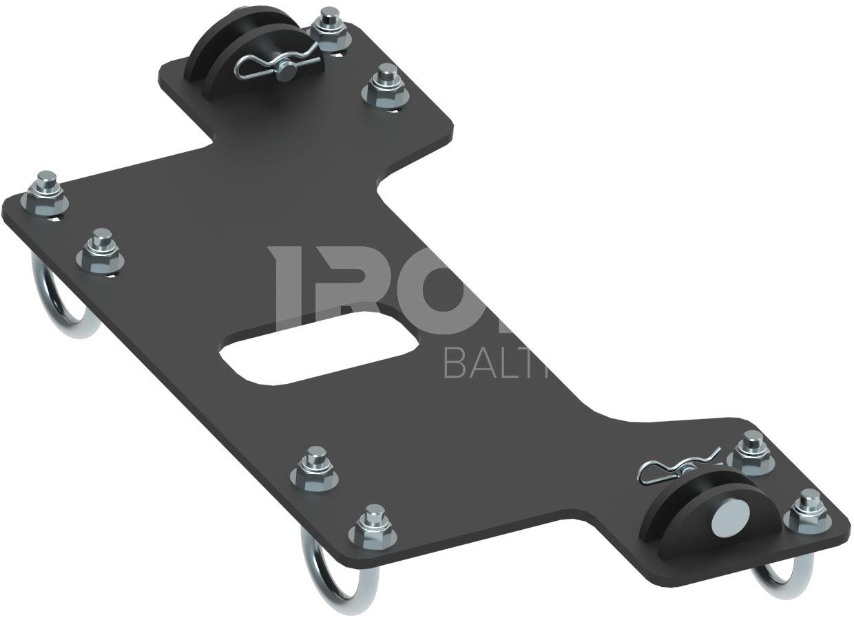Mid-mount adapter: Trapper 550/750: Hisun Tactic 550/750 2-Up