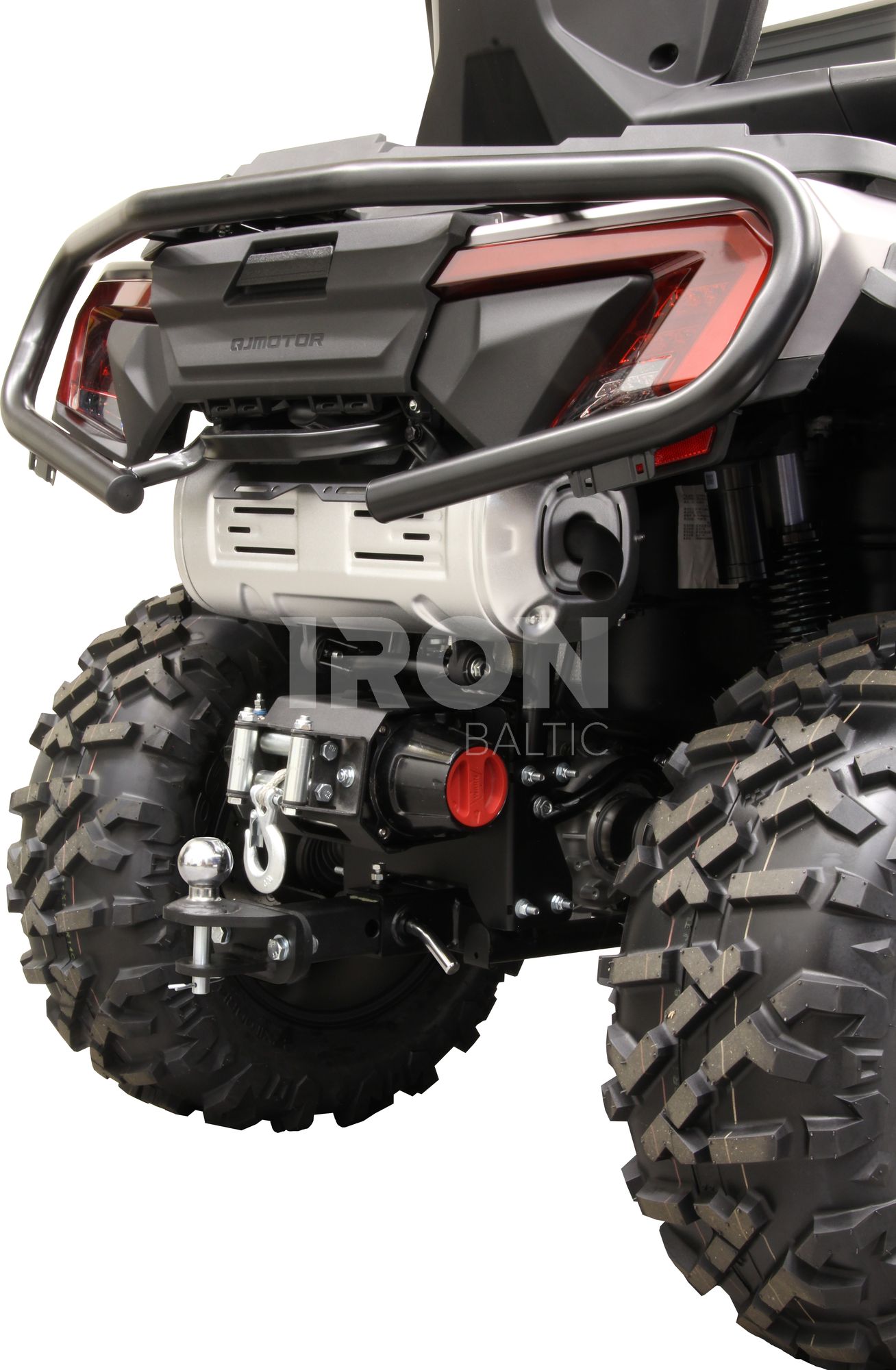 Rear winch mounting kit: QJMOTOR SFA 600 & 1000 (2025+)