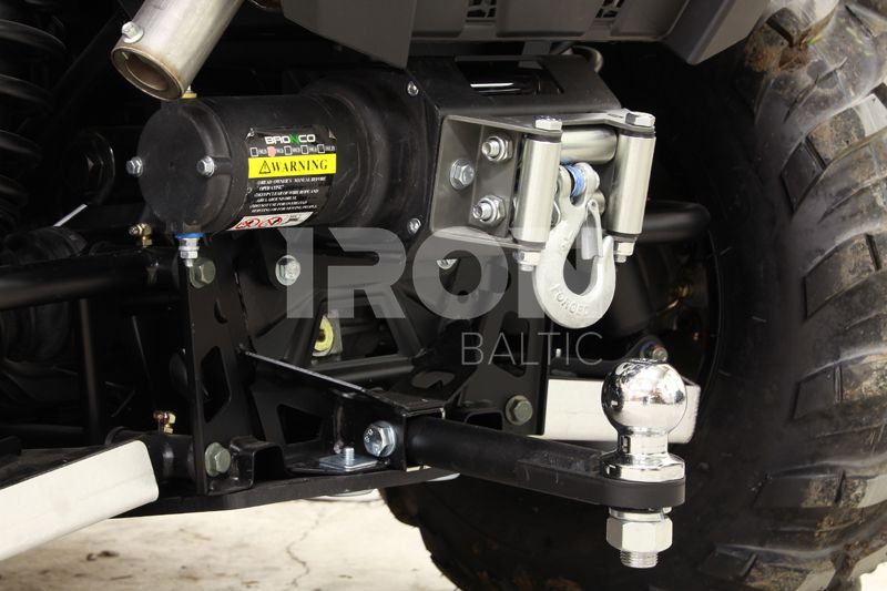 Rear winch mounting kit: Polaris RZR 570