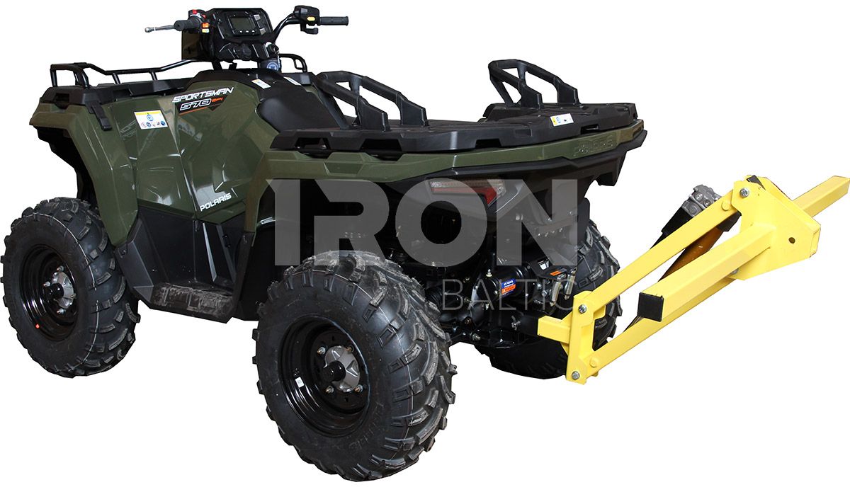 Rear winch mounting kit + 2" receiver: Polaris Sportsman 500 / 570 (2011+): Polaris Sportsman 800 (2011+)