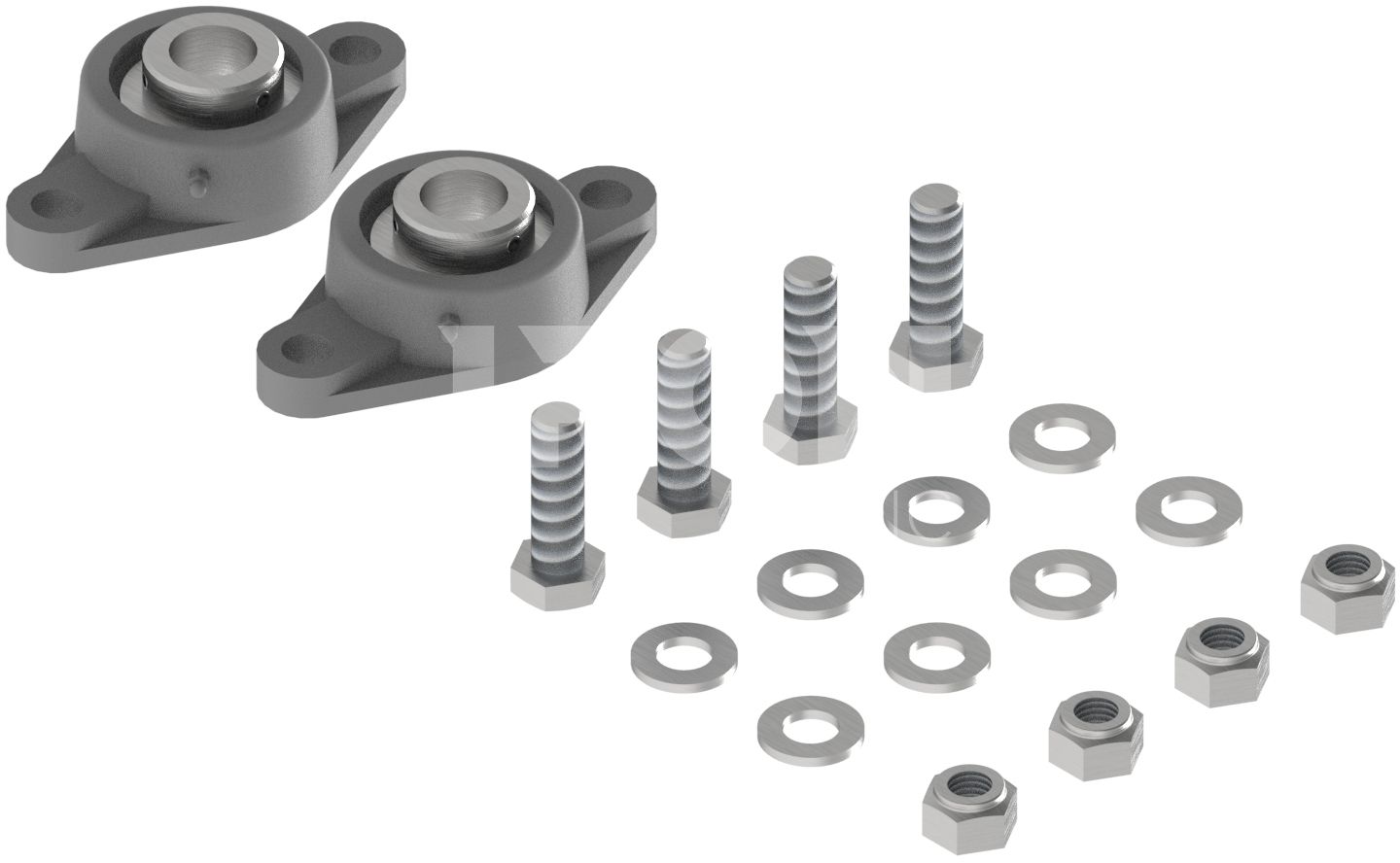 Bearing kit for arena leveler Pro G2