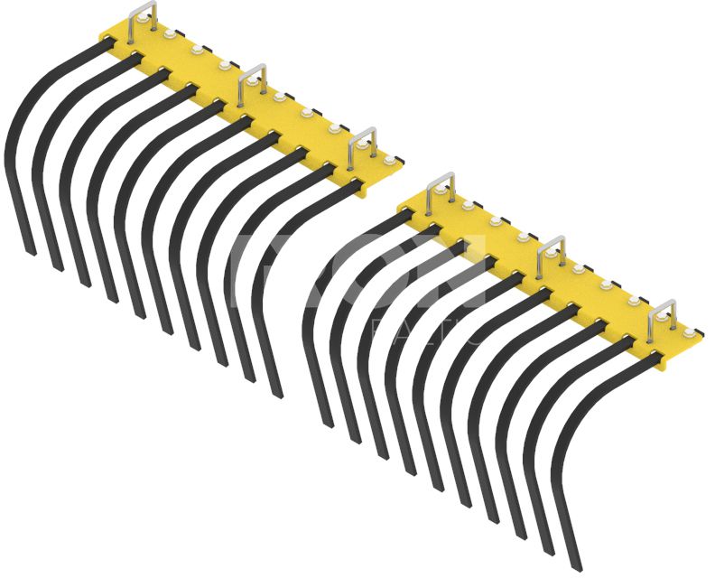 Landscape rake: (Receiver Mount System)