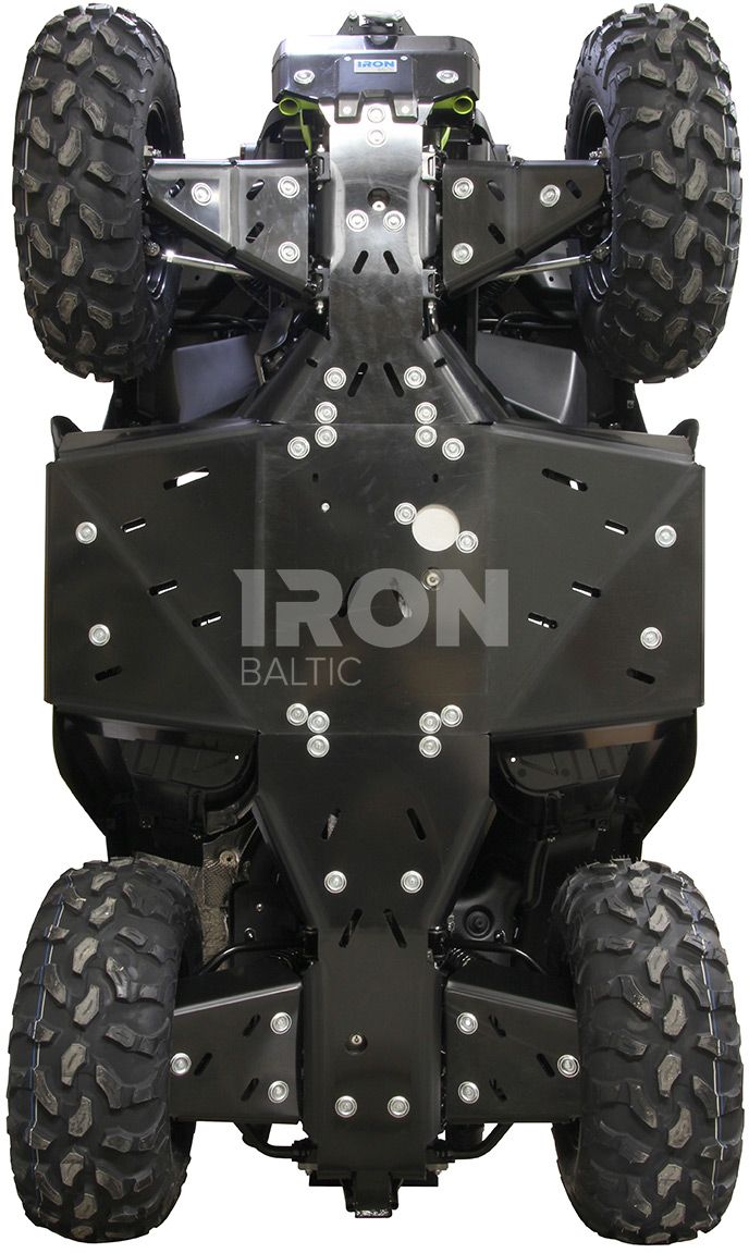 Skid plate full set (plastic): Segway Snarler AT5 L
