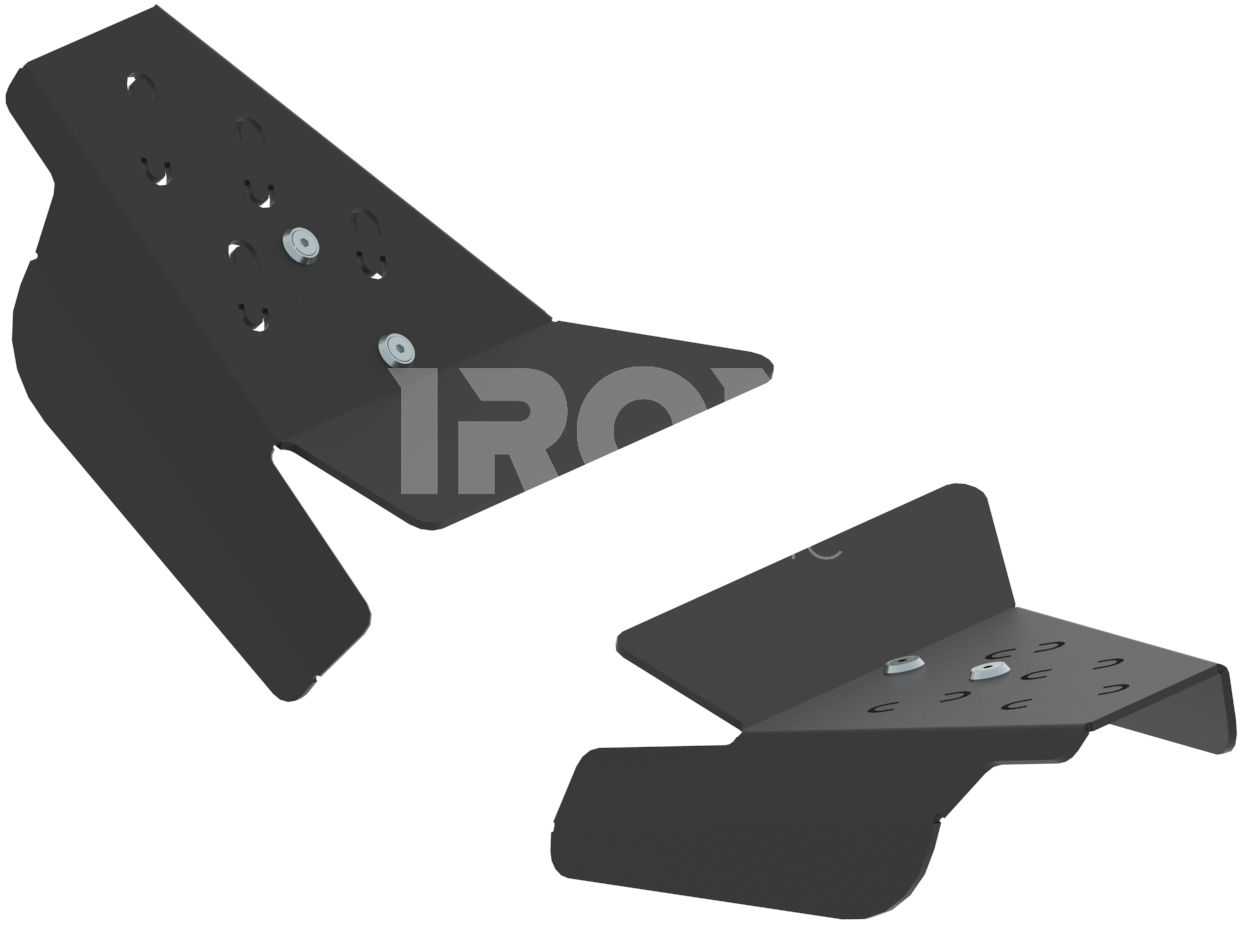 Pl. Front A-arm guards (pair)