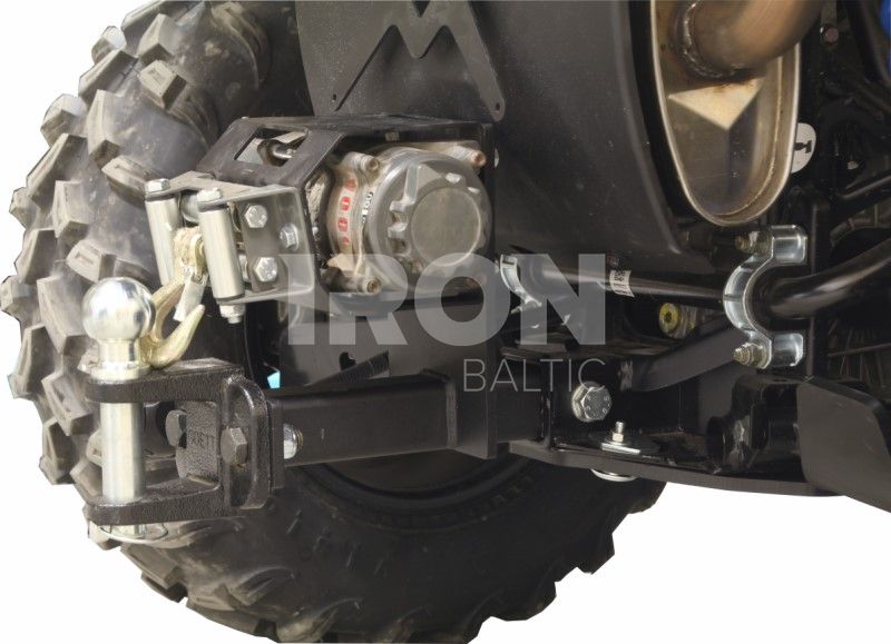 Rear winch mounting kit: Polaris General