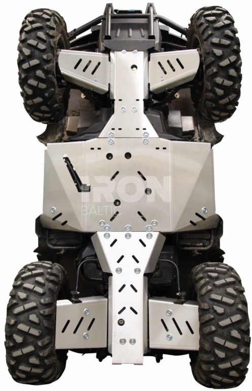 Skid plate full set (aluminium): TGB 1000 Blade: TGB 1000 LTX Blade