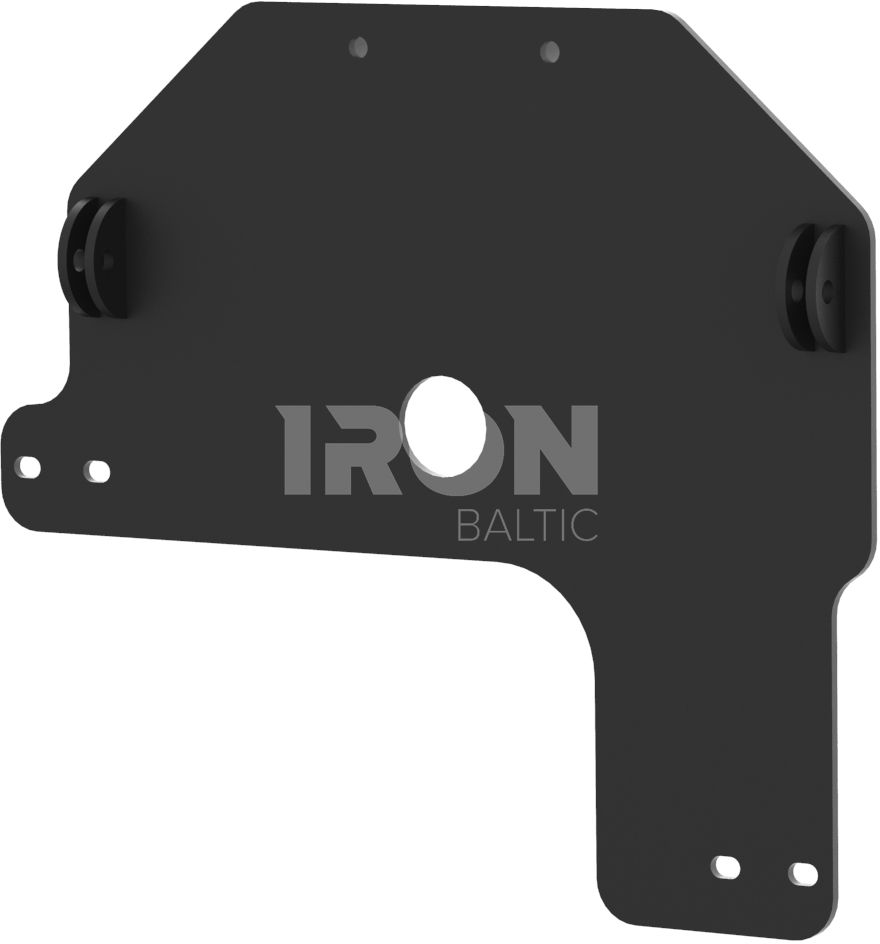 Mid-mount adapter: Polaris Sportsman 800 (-2010) : Sportsman 800 BigBoss 6x6