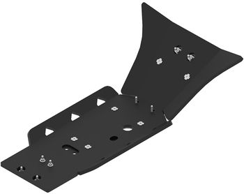 Plastic HMWPE skid plate front nose part CanAm G2 Renegade (...-2022)
