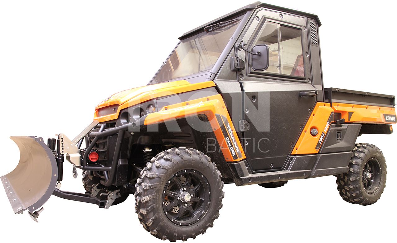 Plow lift adapter: Corvus TerrainDX4 (PRO front bumper)