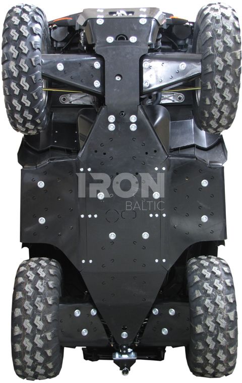 Skid plate full set (plastic): Polaris Sportsman: XP 550 / XP 850 (-2014)