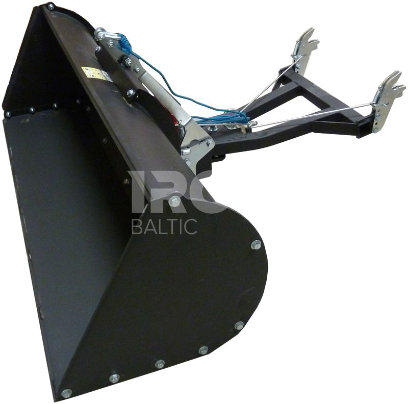 Plow bucket 1280 mm: with mechanical tilt