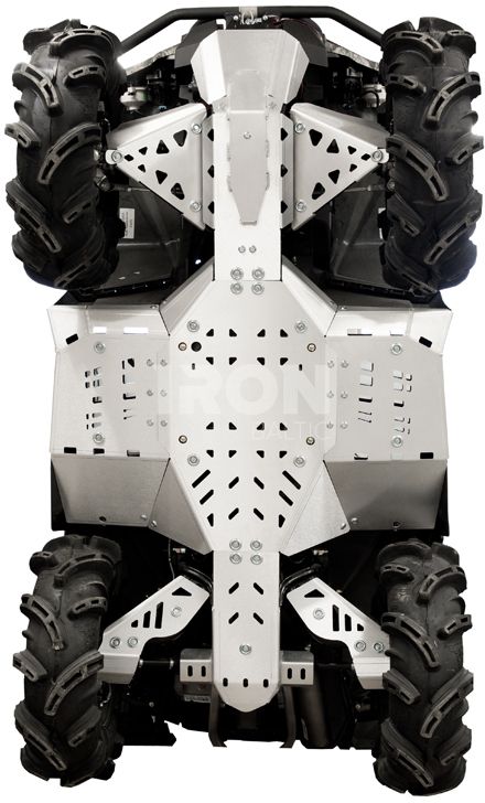 Skid plate full set (aluminium): CanAm G2 Outlander MAX: (2013-2016)