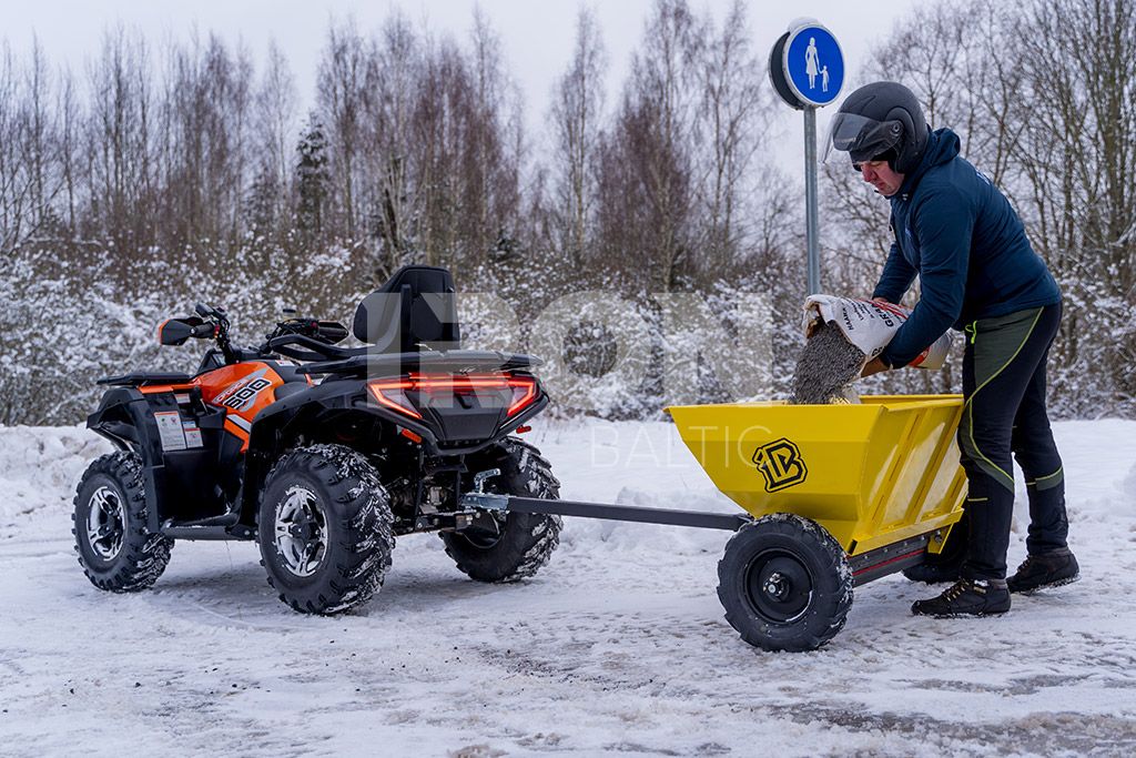 Sand & gravel spreader / gritter: IB G2 PRO 500