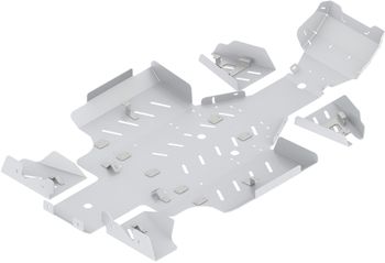Skid plate full set (aluminium): Suzuki KingQuad 500/750 Axi (EPS)