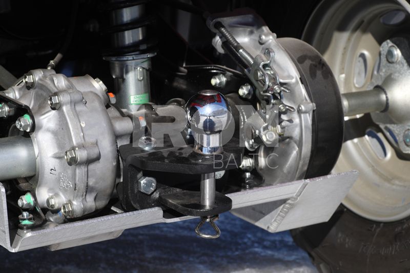 Hitch-ball mounting kit: Honda TRX 420 / TRX 500 FE (2014+)