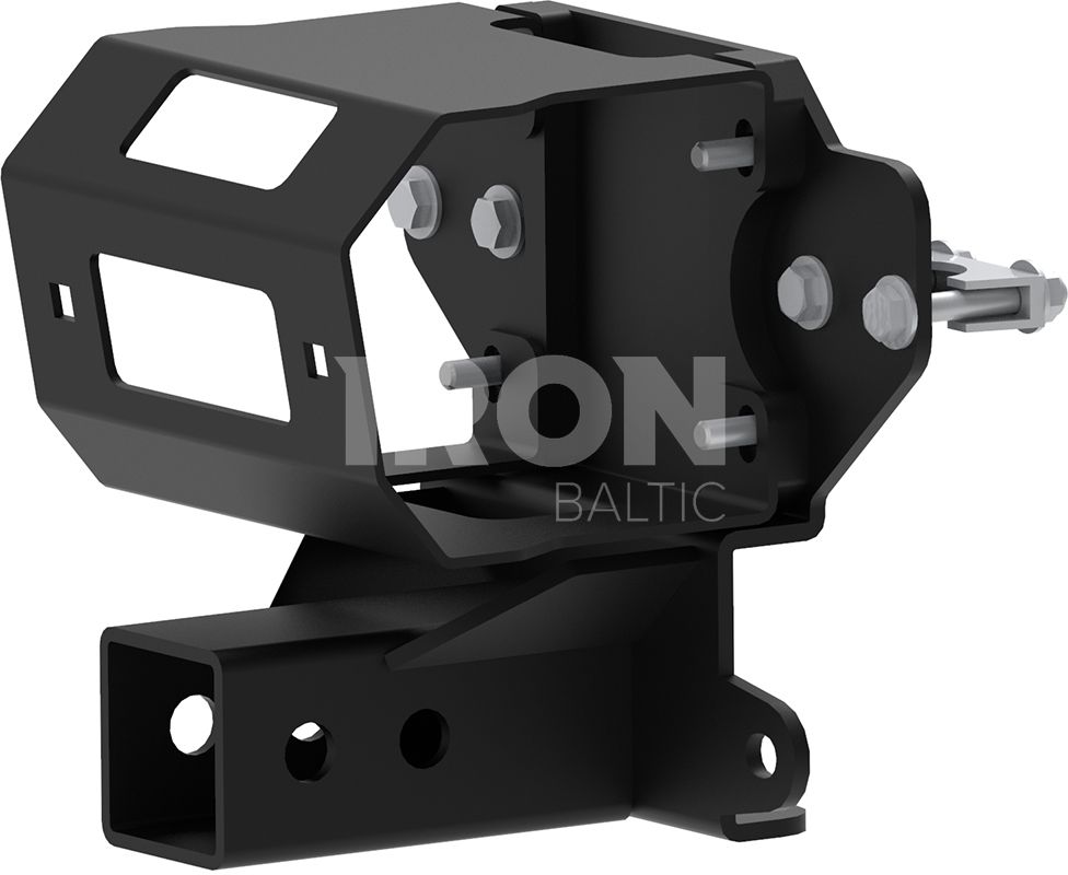 Rear winch mounting kit + 2" receiver: LONCIN XWOLF 700 (-2023): GOES XWOLF 700 (-2023)