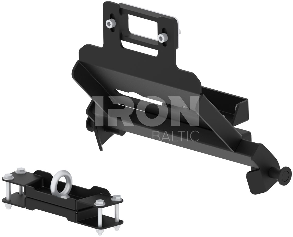Front-mount adapter: Segway Snarler AT10L W (2025+)